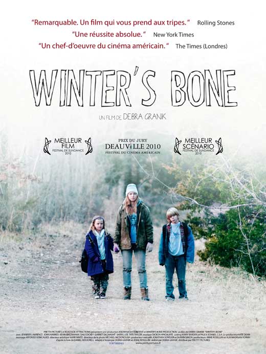 Winter's Bone movie poster print featuring a dramatic scene.