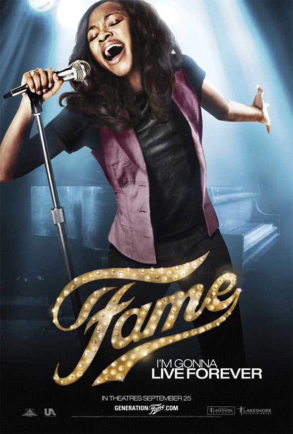 Fame Movie Poster Print showcasing vibrant imagery from the classic film.