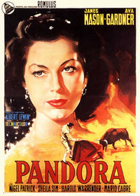 Pandora and the Flying Dutchman Movie Poster Print