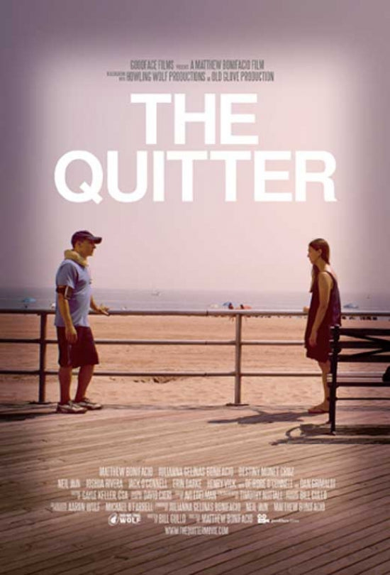 The Quitter Movie Poster Print showcasing vibrant imagery and colors.