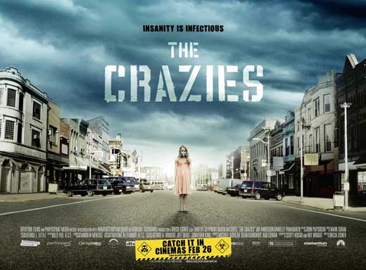 The Crazies movie poster print showcasing eerie themes.