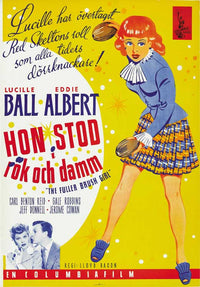 The Fuller Brush Girl Movie Poster Print showcasing vintage film charm.