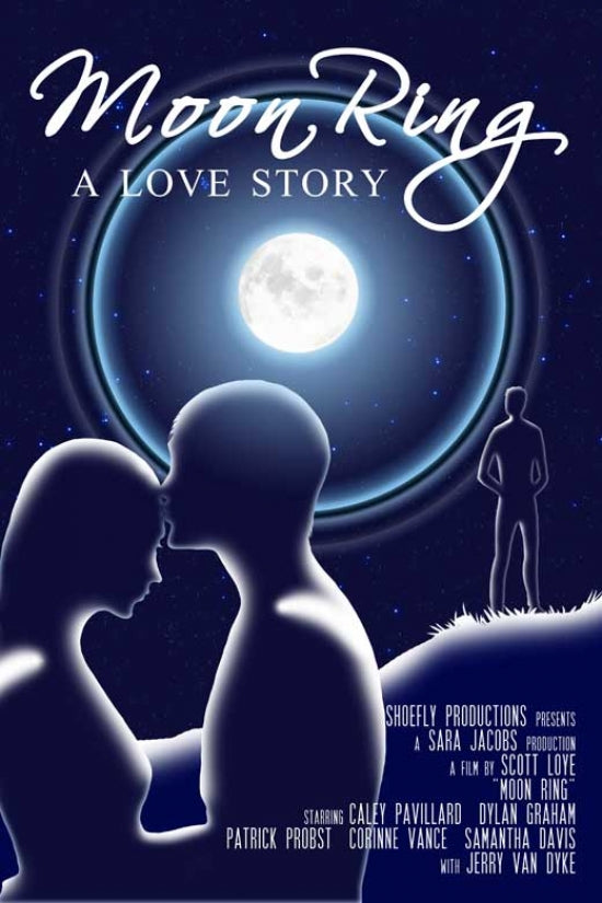 Moon Ring Movie Poster Print showcasing ethereal visuals.