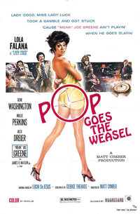 Lady Cocoa Movie Poster Print, vibrant film wall art