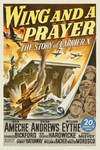 Wing and a Prayer Movie Poster Print showcasing cinematic art.