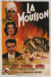 The Rains Came Movie Poster Print showcasing classic film art.