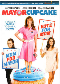 Mayor Cupcake Movie Poster Print featuring whimsical design for playful decor