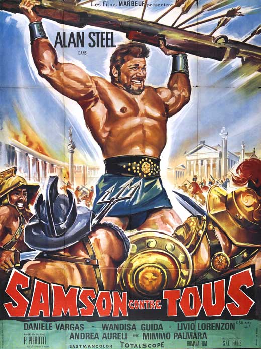 Hercules Against Rome Movie Poster Print showcasing classic cinema art.