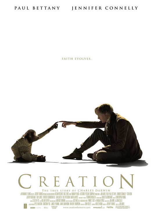 Creation Movie Poster Print showcasing stunning visual art.