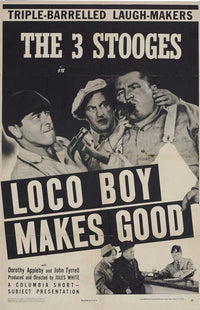 Loco Boy Makes Good Movie Poster Print featuring vibrant artwork