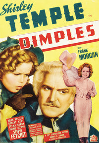 Dimples Movie Poster Print featuring classic film design