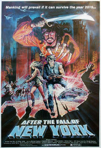 2019: The Fall of New York Movie Poster Print showcasing vibrant imagery.