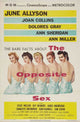 The Opposite Sex Movie Poster Print showcasing vintage film art.