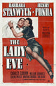 The Lady Eve Movie Poster Print featuring classic film art.