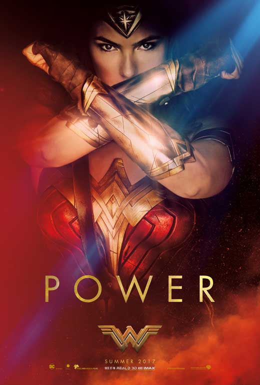 Wonder Woman Movie Poster Print - 11 x 17 | Posterazzi