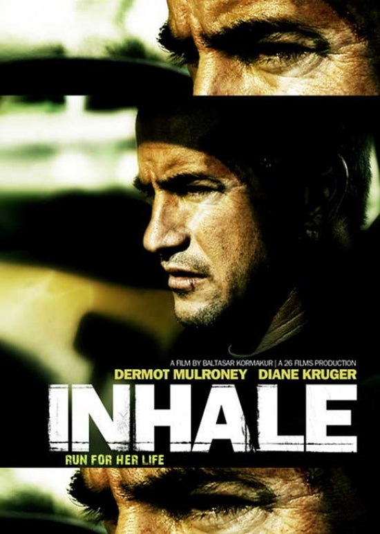 Inhale Movie Poster Print showcasing cinematic art.