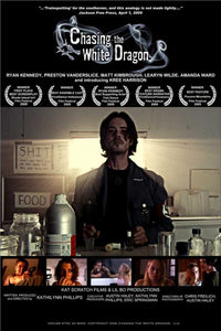 Chasing the White Dragon Movie Poster Print featuring vibrant artwork.