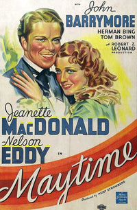Maytime Movie Poster Print showcasing classic cinema art.