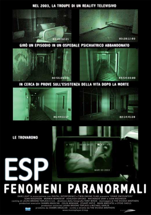 Grave Encounters Movie Poster Print featuring eerie design