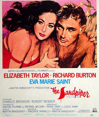 The Sandpiper Movie Poster Print showcasing classic film art.