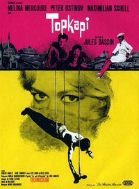 Topkapi Movie Poster Print showcasing classic cinema art.