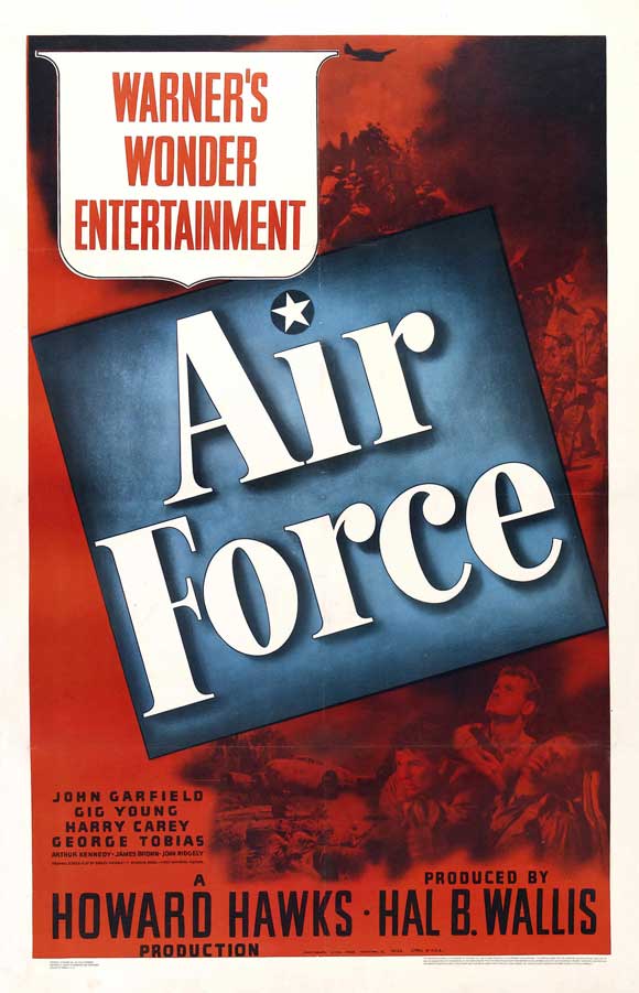 Air Force Movie Poster Print showcasing military aviation theme.