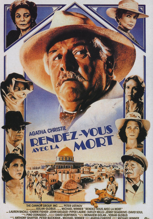 Appointment With Death Movie Poster Print showcasing dramatic film art.