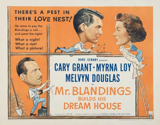Mr. Blandings Builds His Dream House Movie Poster Print 27 x 40 inches