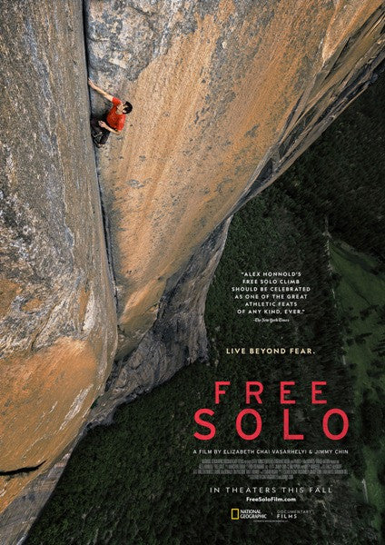 Free Solo Movie Poster Print - 11x17 | Posterazzi