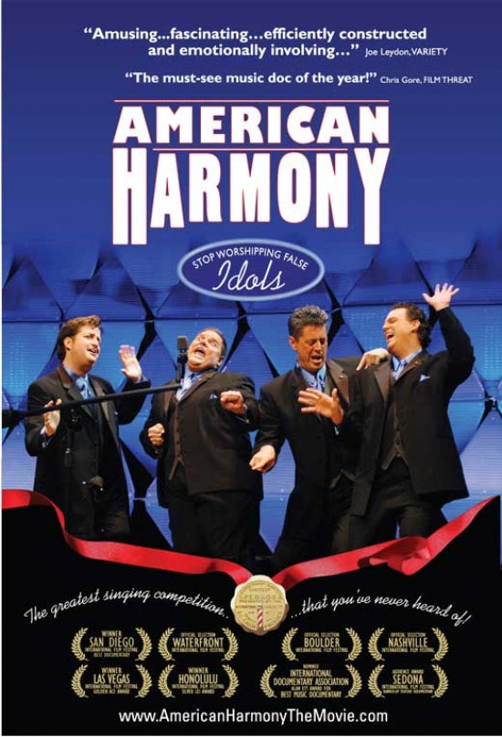 American Harmony Movie Poster Print featuring vibrant film artwork.