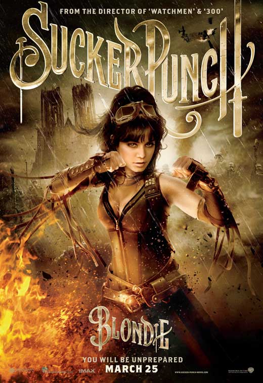Sucker Punch Movie Poster Print featuring dynamic artwork.