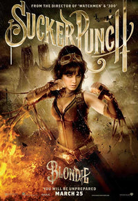 Sucker Punch Movie Poster Print featuring dynamic artwork.
