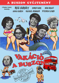 Holiday on the Buses Movie Poster Print showcasing festive elements.