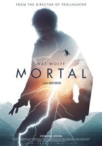 Mortal Movie Poster Print showcasing dramatic film artwork.