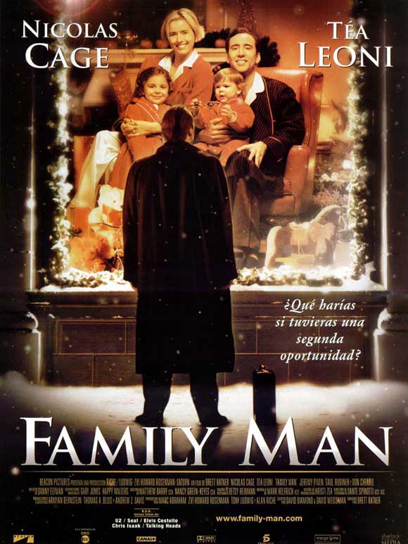 Family Man Movie Poster Print featuring cinematic artwork.