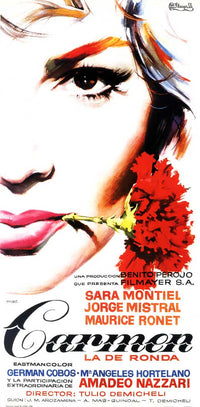 A Girl Against Napoleon Movie Poster Print showcasing dramatic film art.