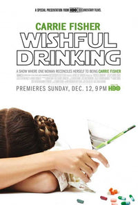 Wishful Drinking Movie Poster featuring vibrant colors and whimsical design.