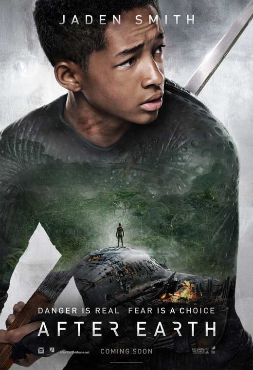 After Earth Movie Poster Print showcasing sci-fi adventure.
