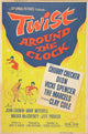 Twist Around the Clock Movie Poster Print showcasing vibrant colors and dynamic design.