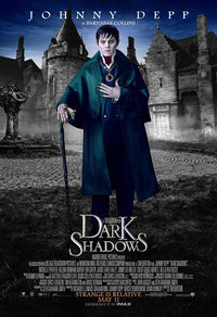 Dark Shadows Movie Poster Print showcasing gothic themes.