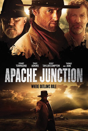 Apache Junction Movie Poster Print showcasing cinematic artwork.