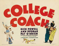 College Coach Movie Poster - Inspiring Sports Art