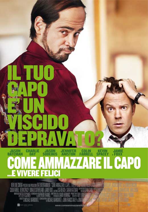 Horrible Bosses Movie Poster Print showcasing vibrant colors and comedic theme.