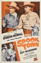 Spook Town Movie Poster showcasing Halloween-themed artwork.