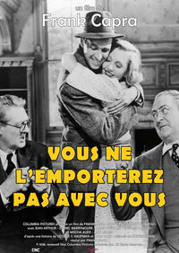 You Can't Take It with You Movie Poster Print featuring vibrant colors and classic film design.