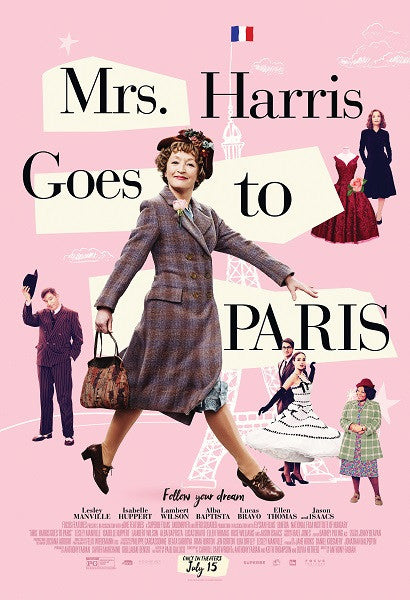Mrs. Harris Goes to Paris Movie Poster Print 11x17