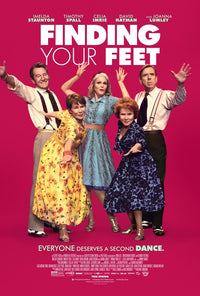 Finding Your Feet Movie Poster Print showcasing vibrant colors and heartwarming design.