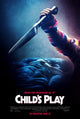 Child's Play Movie Poster Print featuring Chucky doll art.