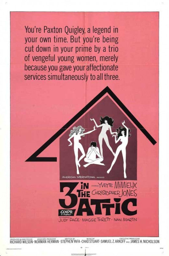 Three in the Attic Movie Poster Print (11 x 17)