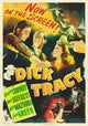 Dick Tracy Movie Poster Print showcasing classic film art.